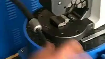 Side Feeding Hose Swaging/Crimping Machine for Car Aircondition Hose